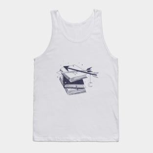 The magic books of a bookworm Tank Top